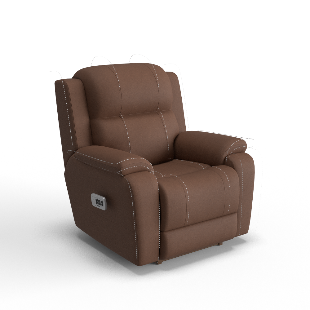 Dorian Power Rocking Recliner w/ Headrest & Lumbar